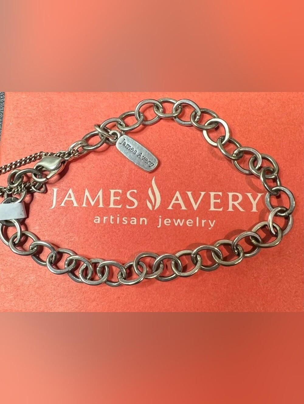 James Avery Sterling Silver Cable Link Bracelet